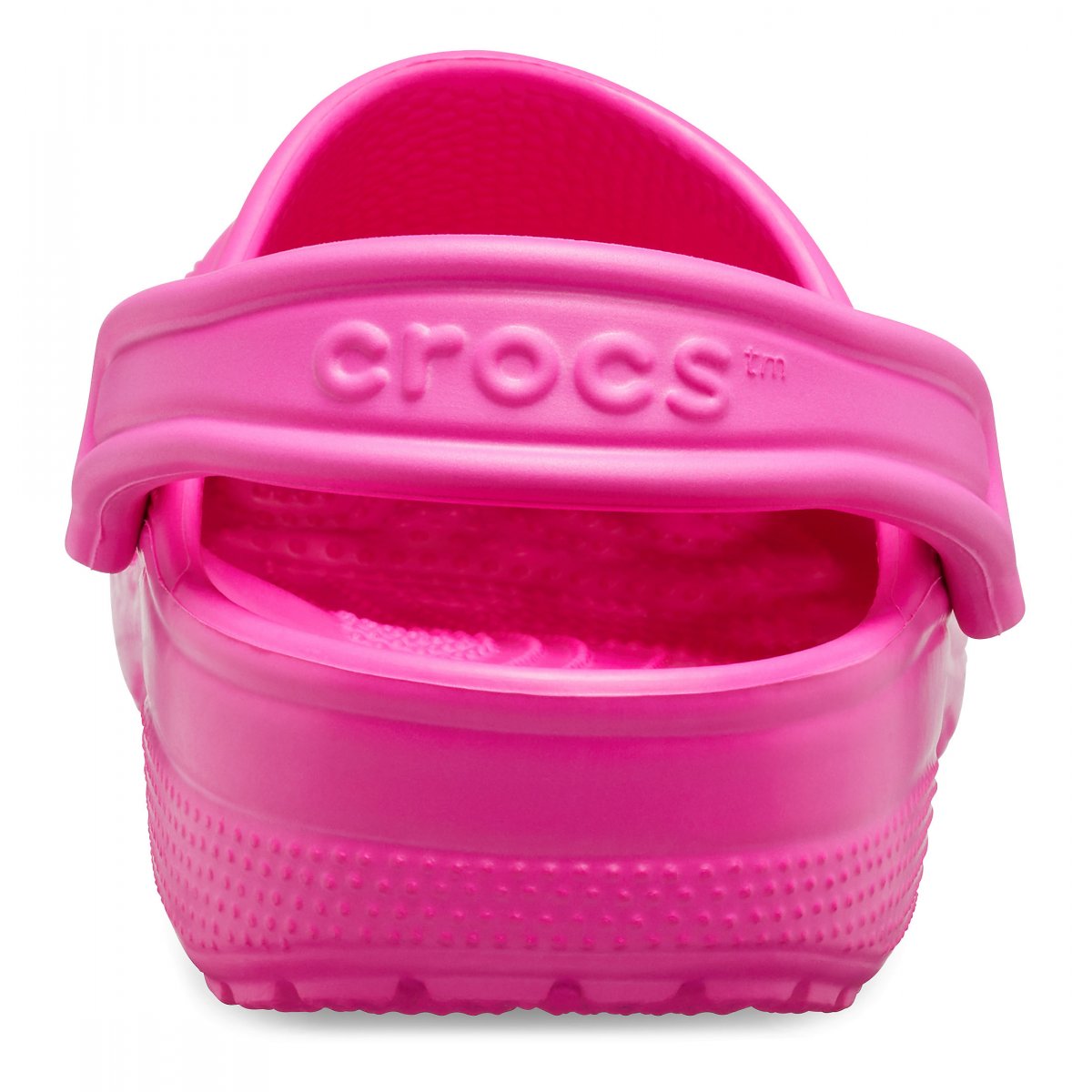 Crocs sandalo da donna Classic Sabot 10001-6QQ rosa elettrico
