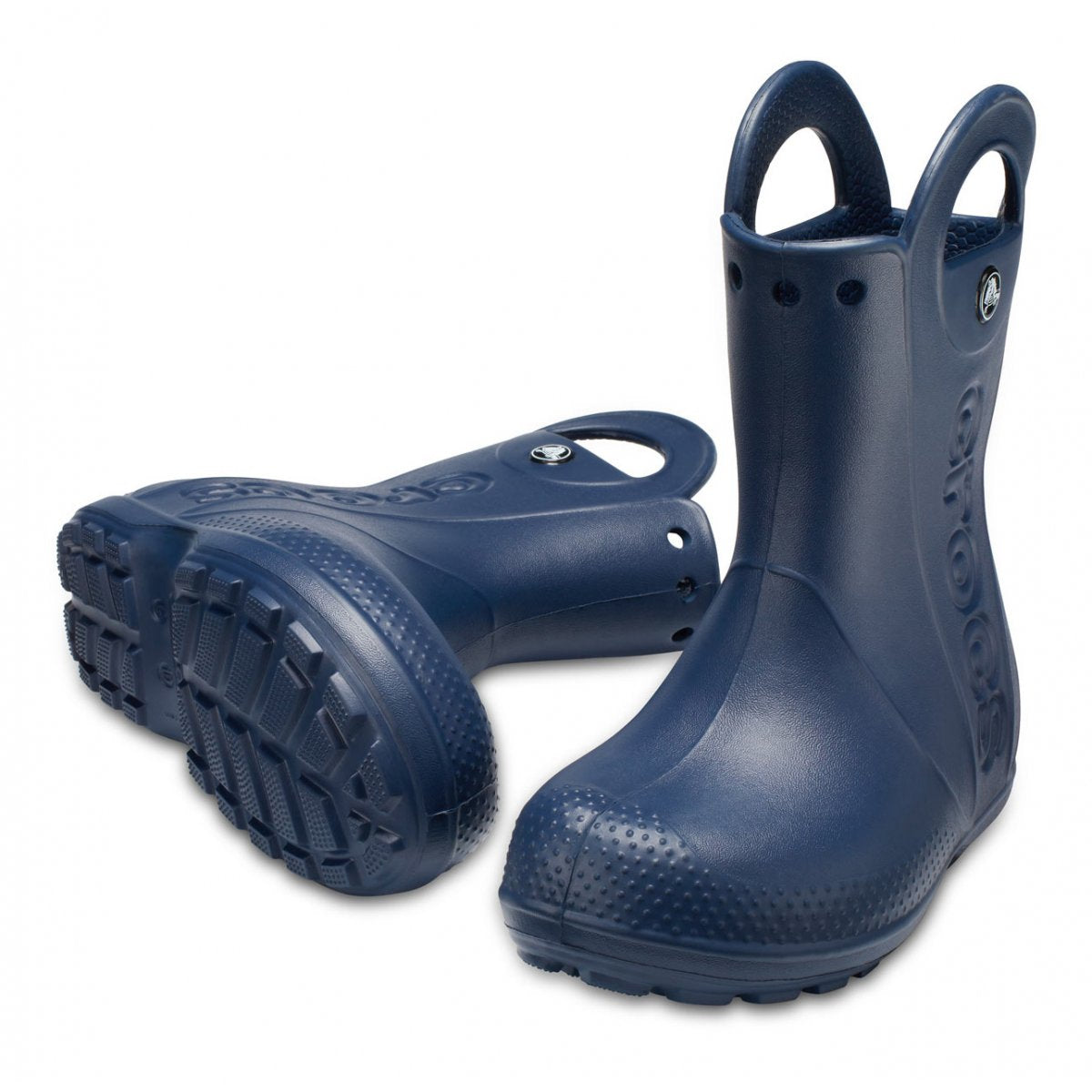 Crocs children&#39;s rain boot Handle It Rain Boot K 12803-410 navy