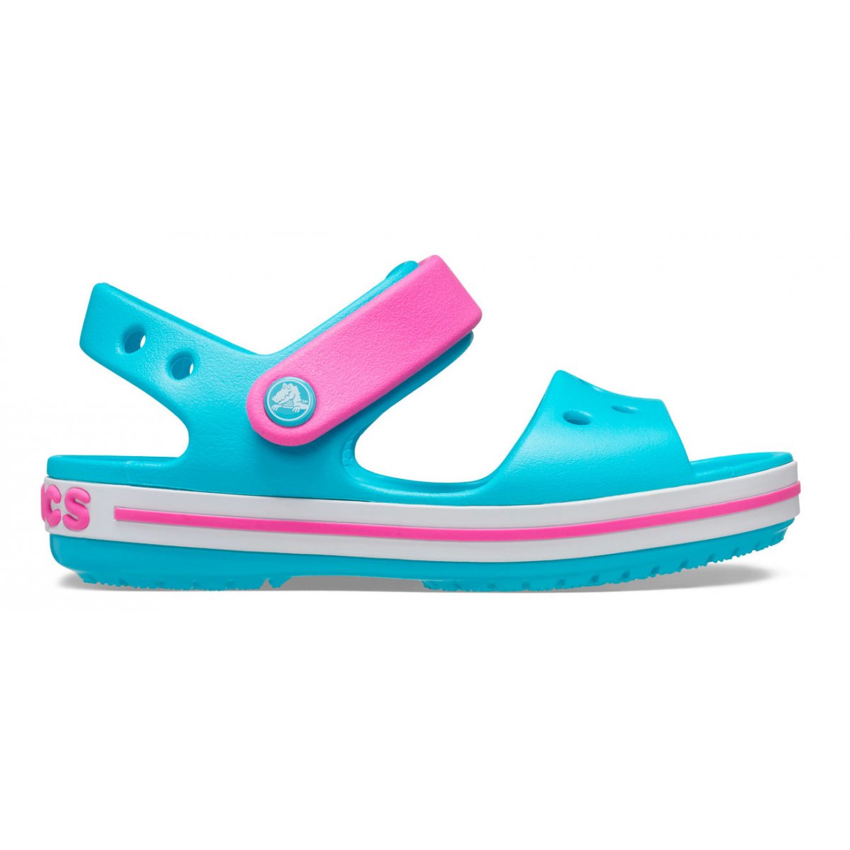 Crocs Crocband Girl&#39;s sandal 12856 4SL aquamarine green 