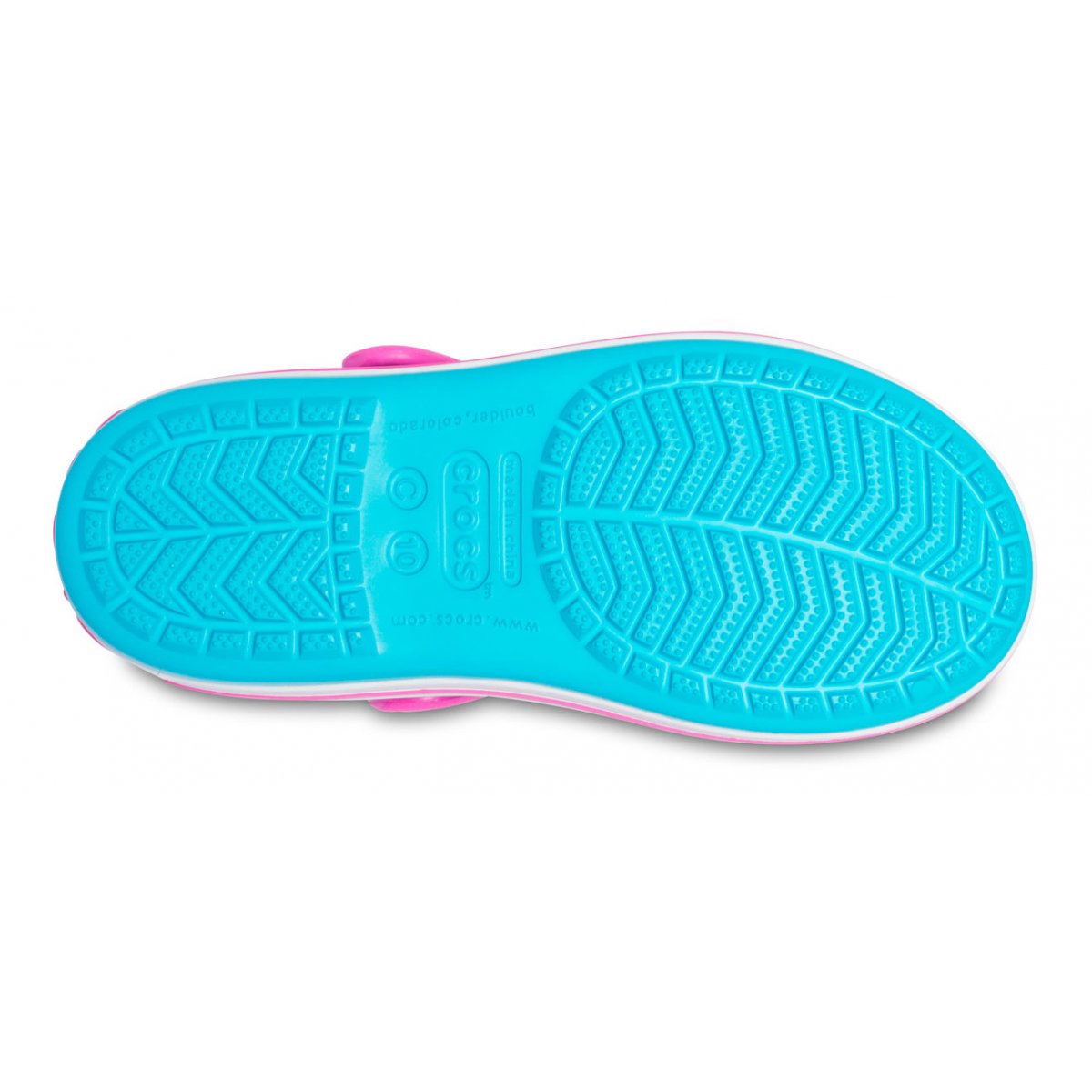Crocs Crocband Girl&#39;s sandal 12856 4SL aquamarine green 