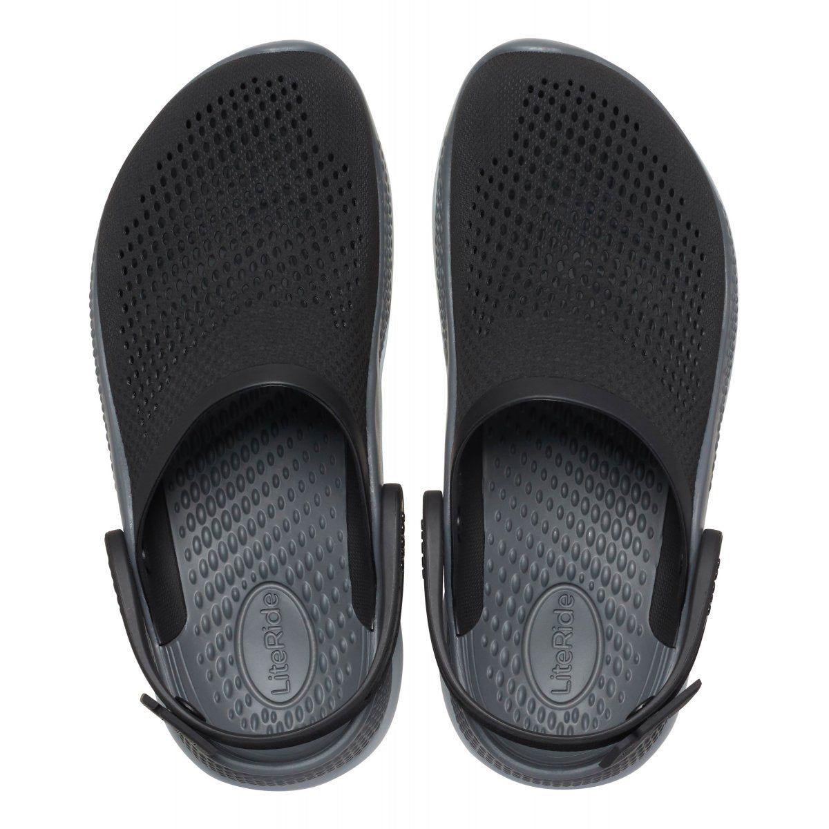 Crocs sabot slipper for men and women LiteRide 360° Clog 206708 0DD black-grey 