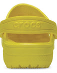 Crocs ciabatta sabot da ragazzi Classic Clog 206991 7C1 giallo limone