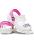 Crocs Classic Embellished Sandal Toddler girl's sandal 207803-100 white
