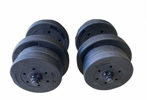 Contes Configurazione manubri separati DY-DB-42KG con dischi da 2,5kg e 5kg per allenamento braccia e spalle