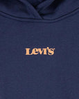 Levi's Felpa con cappuccio da bambina Colorblock Hoddy 4ED498-B4M blu