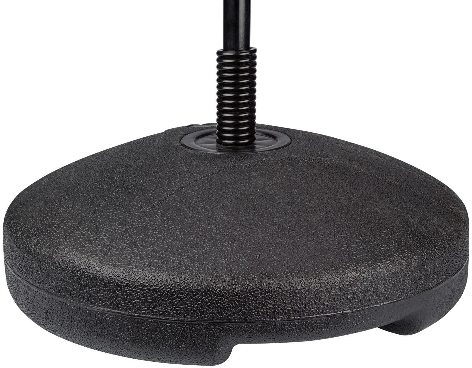 Dettaglio base stabile e sistema regolazione altezza stand boxe Get & Go