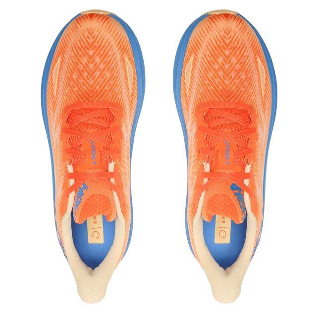 Hoka One One scarpa da corsa Clifton 9 Youth 1131170/VOIM vibrant orange-impala 2
