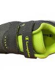 Champion scarpa da ginnastica da bambino con strappo Low Cut Combo S30911-S18-ES002 grigio