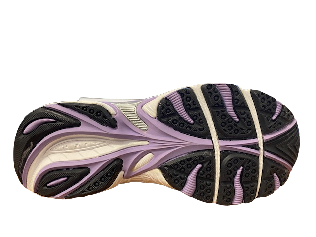 Asics Gel Galaxy 5 C200N girls&#39; running shoe 7935 gray purple white