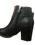 Xti women's heeled shoe Botin 48402N black