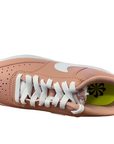 Nike scarpa sneakers da donna Court Vision Nature DH3158 600 rosa bianco