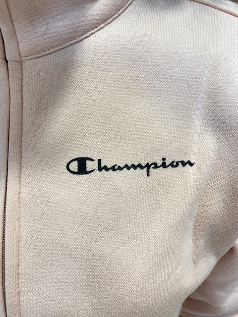 Champion Tracksuit in fleece cotton 115735 PS075 SFP/NBK pink-black