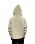 Champion Hooded Sweatshirt in fleece cotton 115389 WW001 WHT white