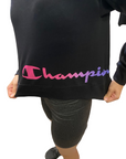 Champion Girls' hooded sweatshirt 404513 black