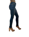 Yes Zee Women's jeans trousers 5 pockets jeggings P377W205 J712 super stone