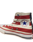 Converse Youth All Star HI 3J254 stars &amp; bars high sneakers with flag