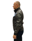 Censured Men's Jacket in faux leather JMWHAMT PMA 14 dark brown