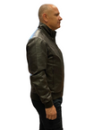 Censured Men's Jacket in faux leather JMWHAMT PMA 14 dark brown