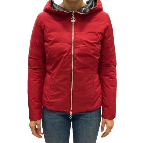 Censured Women&#39;s softshell hooded jacket JW6232 T SSK 7090 red dahlia