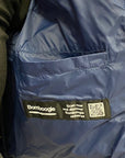 Bomboogie Women's short down jacket with hood GW6012TDLC 104 poseidon blue 