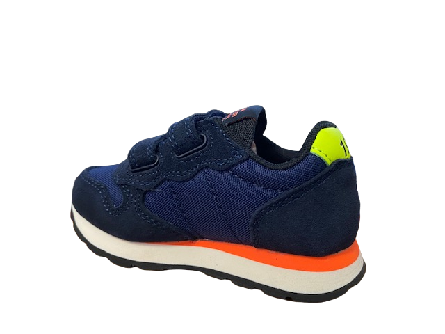 Sun68 baby sneakers Tom Fluo Z42302B 07 navy blue