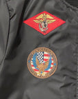 Top Gun bomber jacket for women Hollywood 51678 52387 199 black