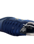 Sun68 Tom Classic men's sneakers shoe in leather Z42104 07 blue