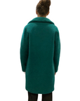 Censured women's synthetic fur coat CW2770TSHRS 344 green