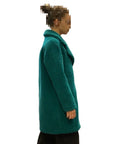 Censured women's synthetic fur coat CW2770TSHRS 344 green