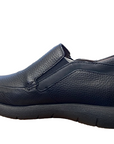 Stonefly Men's laceless shoe in calfskin Stream Hdry 11 Calf Leather 218259 000 black 