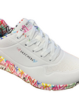 Skechers women's sneakers Uno Loving Love 155506/WHT white