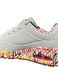 Skechers women's sneakers Uno Loving Love 155506/WHT white
