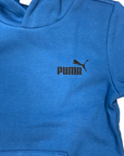 Puma Felpa da ragazzo con cappuccio e mini logo ESS Tape Hoodie FL B 848818 17 Lake Blue