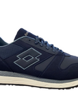 Lotto sneakers da uomo in camoscio Trainer AMF XX Suede 218098 9BC blu