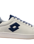 Lotto low men's sneakers 1973 AMF EVO VII 218095 9E2 white-dress blue