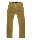 Trez Men's stretch trousers in small corduroy Prot-Cord T M45732 306 beige