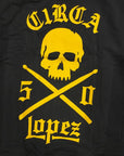 C1RCA Lopez 50 Crew crewneck sweatshirt LCN0001 black-gold