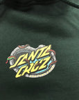 Santa Cruz Sweatshirt Pool Snakes Hand Hood SCA-HDY-501 black forest