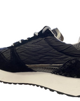 Lotto Leggenda scarpa sneakers da donna per il il tempo libero Wedge W 218731 1H8 nero-titanio