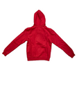 Smithy's men's sweatshirt with full zip and hood SW00MFE202 red