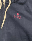 Smithy's men's full zip hooded sweatshirt SW00MFE202 navy