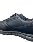 Skechers scarpa da uomo antinfirtunistica da lavoro Nampa 77156EC/BLK nero
