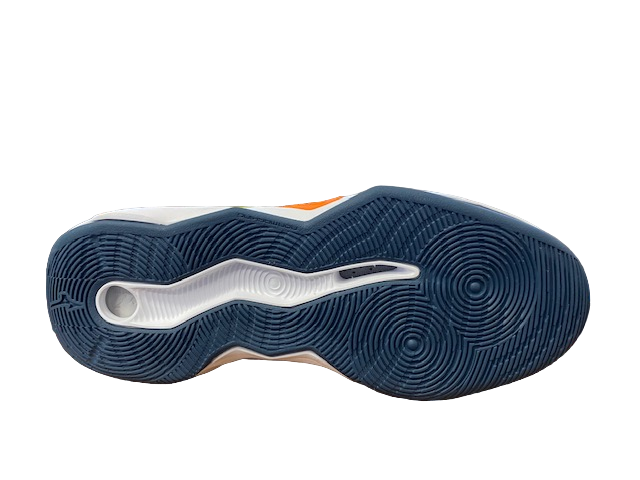 Mizuno scarpe unisex da pallavolo Wave Dimension Mid V1GA224522 white-dark denim-blue jasper