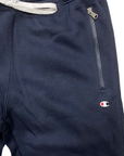 Champion Fleece cotton trousers with zip on the pockets 218342 BS501 NNY blue