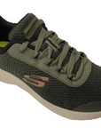 Skechers scarpe da ginnastica da bambino Dynamight 97771L OLV verde oliva