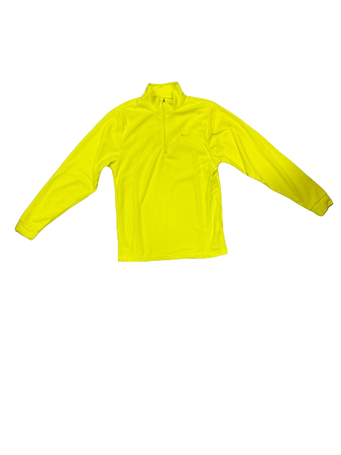 Astrolabe Boy&#39;s half-zip microfleece sweater JR8A TS25 1C 047 yellow
