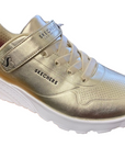 Skechers Uno Lite Chrome Steps girls' sneakers 310453L/GLD gold
