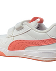Puma children's sneakers with tears Multiflex SL V Infant 380741 12 white-carnation pink