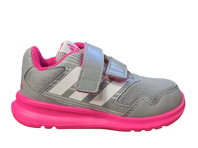 Adidas AltaRun CF BA9412 gray-pink girls&#39; sneakers