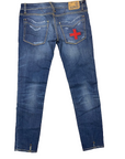 Zu Element women's jeans trousers Z170108065669J Q001 8 washed blue
